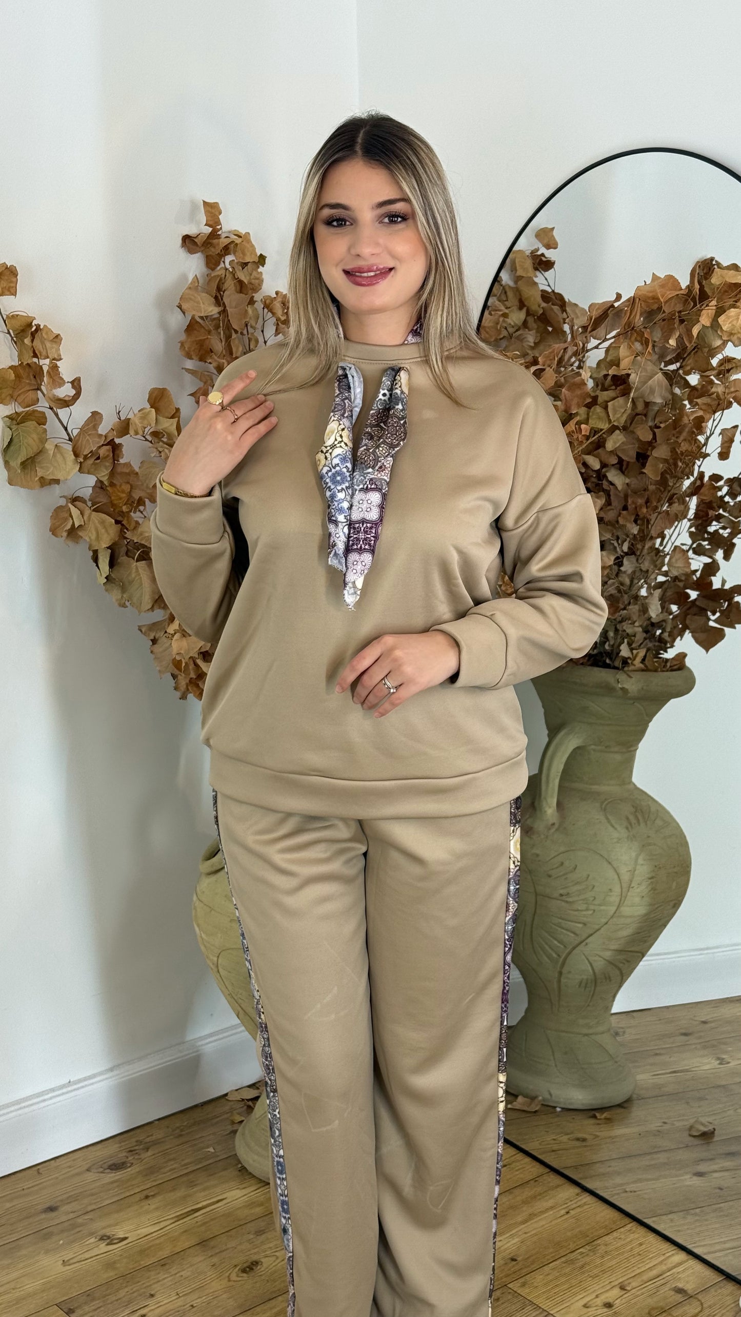 Ensemble foulard tendance